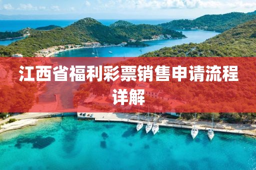 江西省福利彩票销售申请流程详解