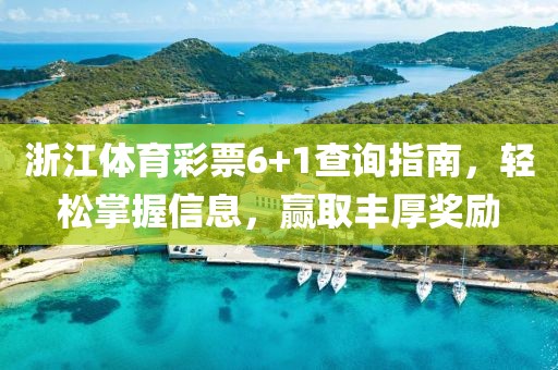 浙江体育彩票6+1查询指南，轻松掌握信息，赢取丰厚奖励